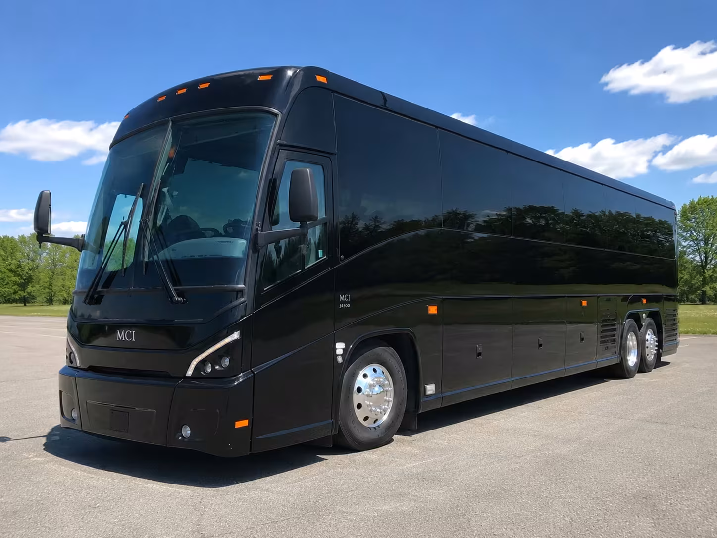 56 passenger charter bus