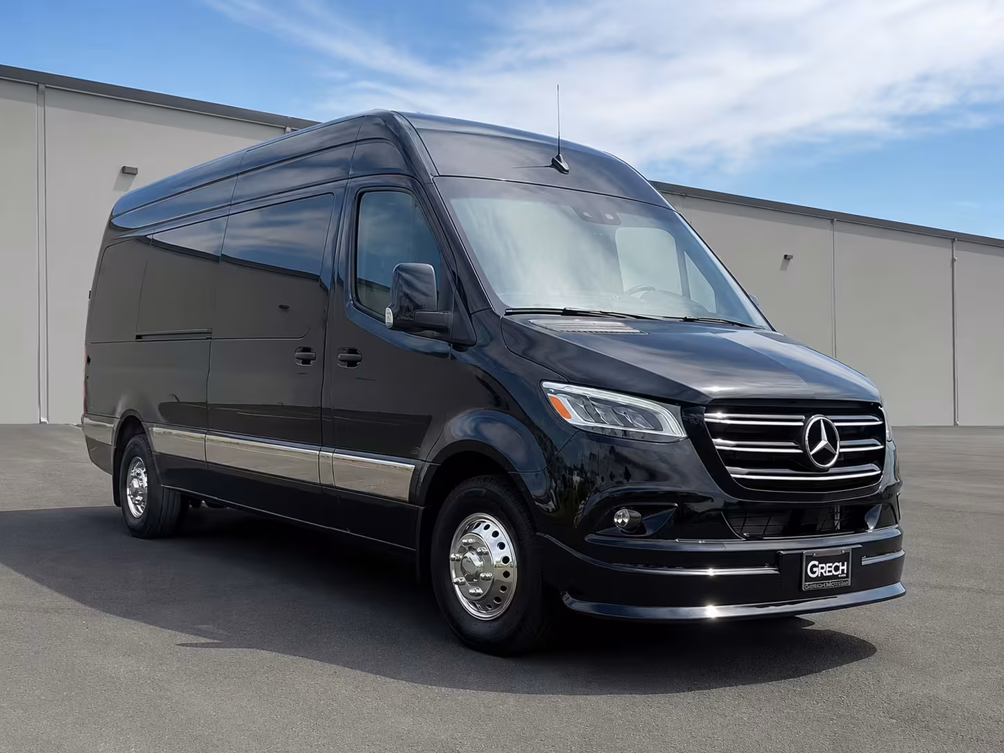 sprinter van with driver