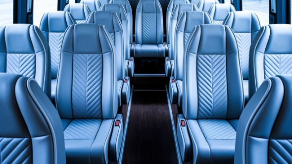 plymouth 18 passenger minibus interior