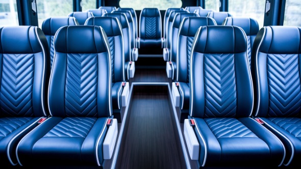 plymouth 25 passenger minibus inside