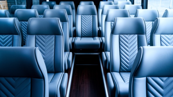 plymouth 28 passenger minibus inside
