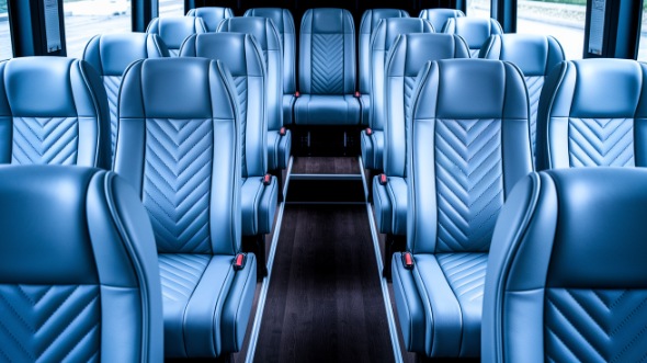 plymouth 30 passenger minibus interior