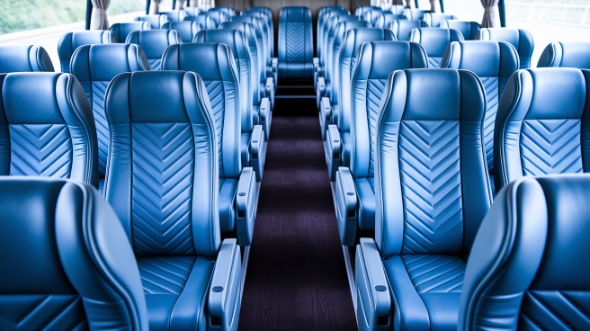 plymouth 56 passenger charter bus interior