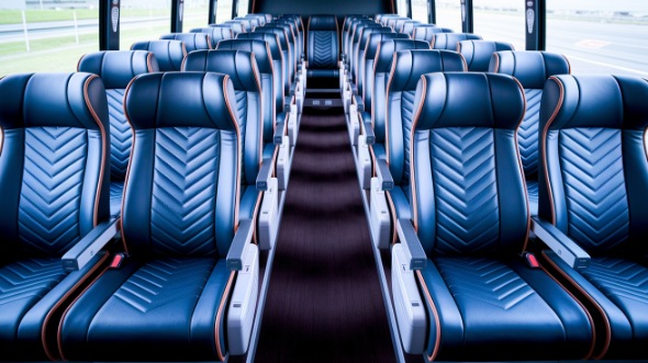 plymouth 56 passenger charter bus rental