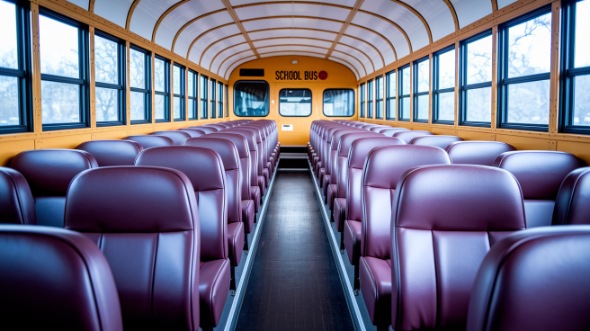 plymouth school bus rental inside