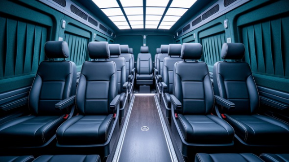 plymouth sprinter van with driver interior